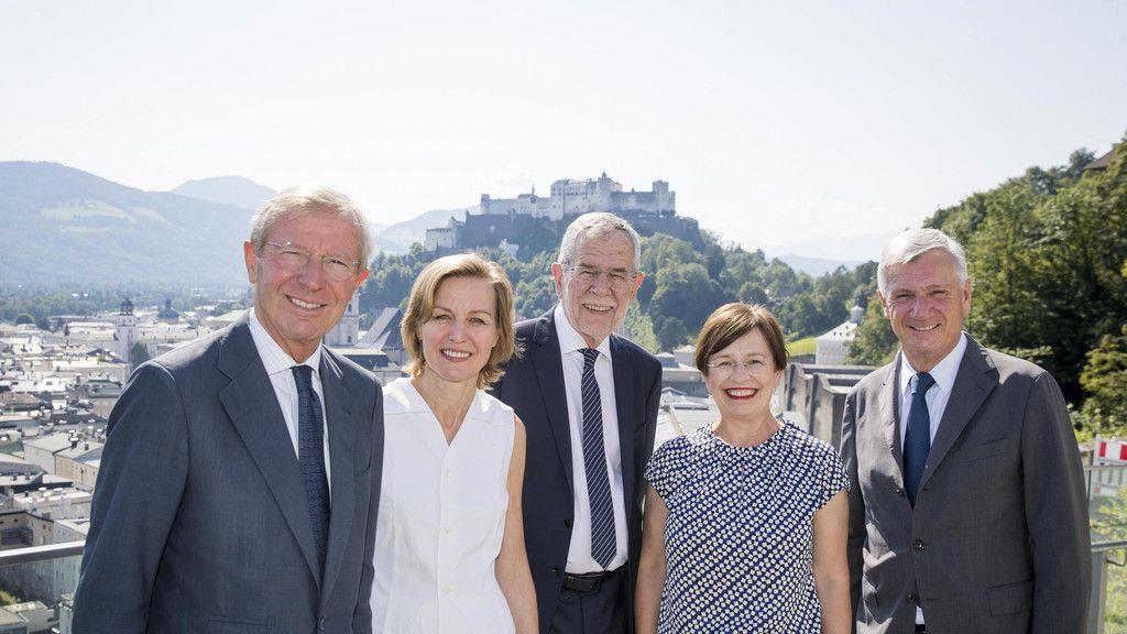 Rundgang Präsident in Salzburg