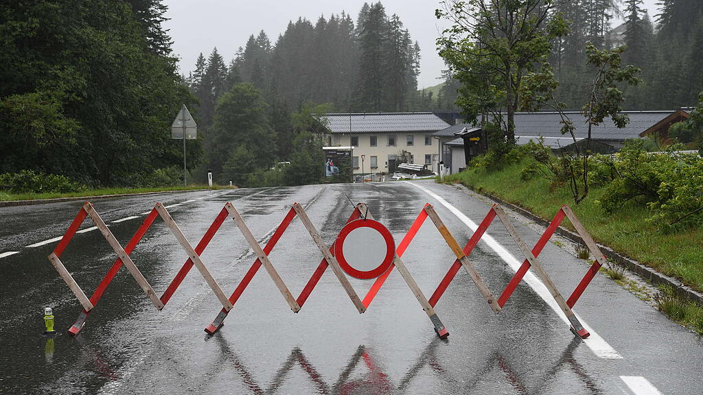 Hochwasser in Ru\u00dfbach