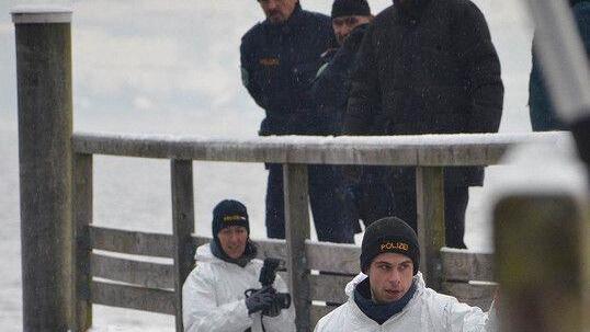 Polizeieinsatz am Traunsee
