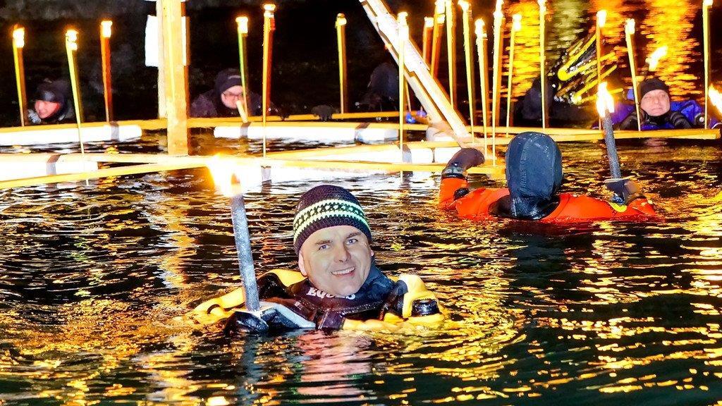 Adventschwimmen in Hallein