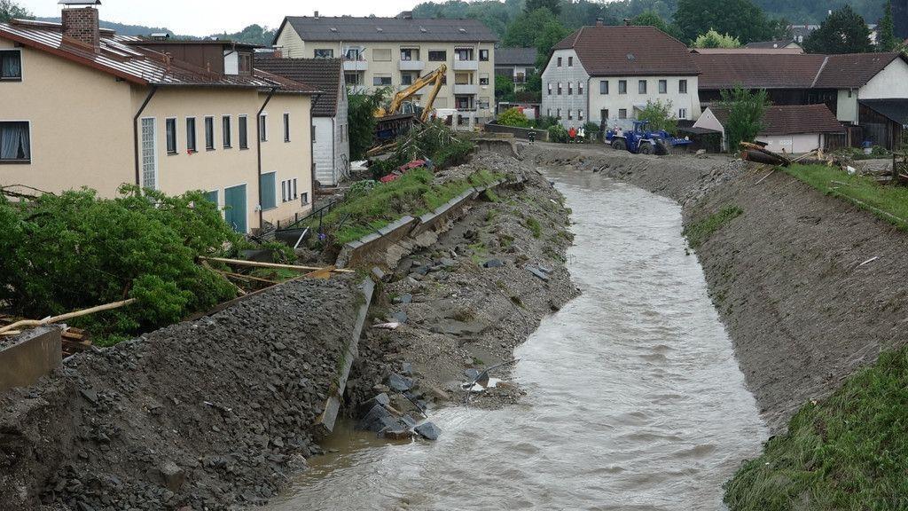 Hochwasser in Simbach am Inn