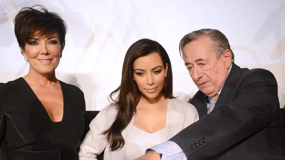Kim Kardashian bei Pressekonferenz mit Richard Lugner in der Lugner Kino City