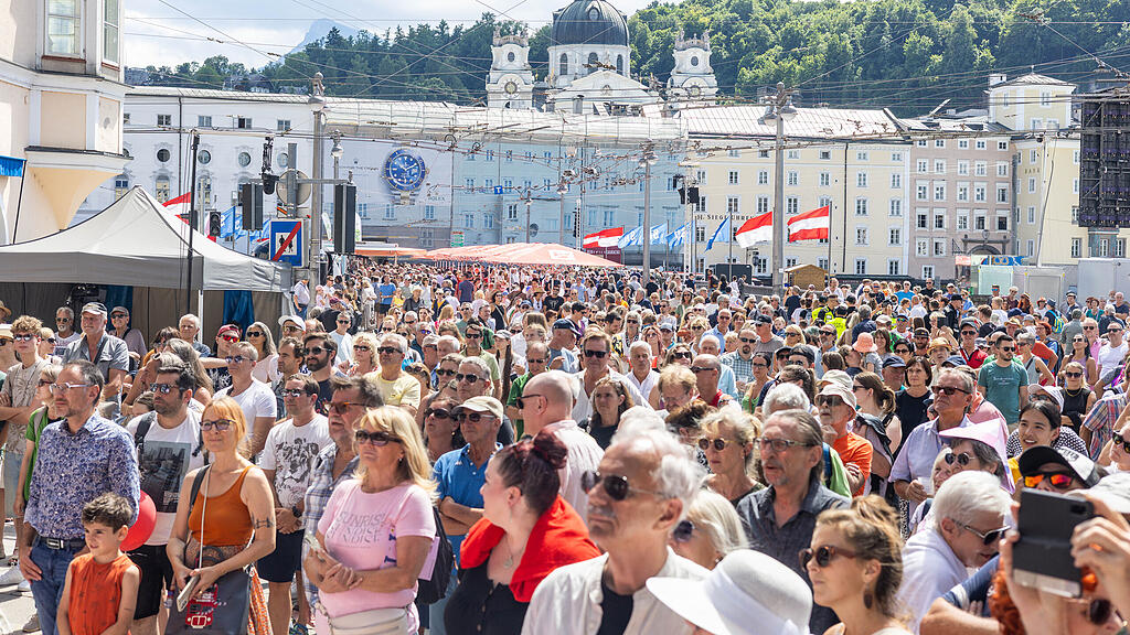 Stadtfest Salzburg, Samstag