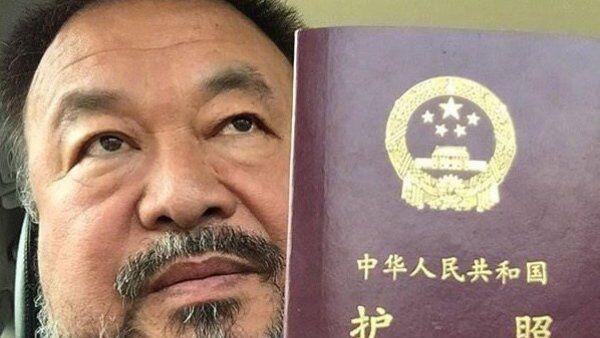 Ai Weiwei hat erst kürzlich seinen Pass zurückerhalten