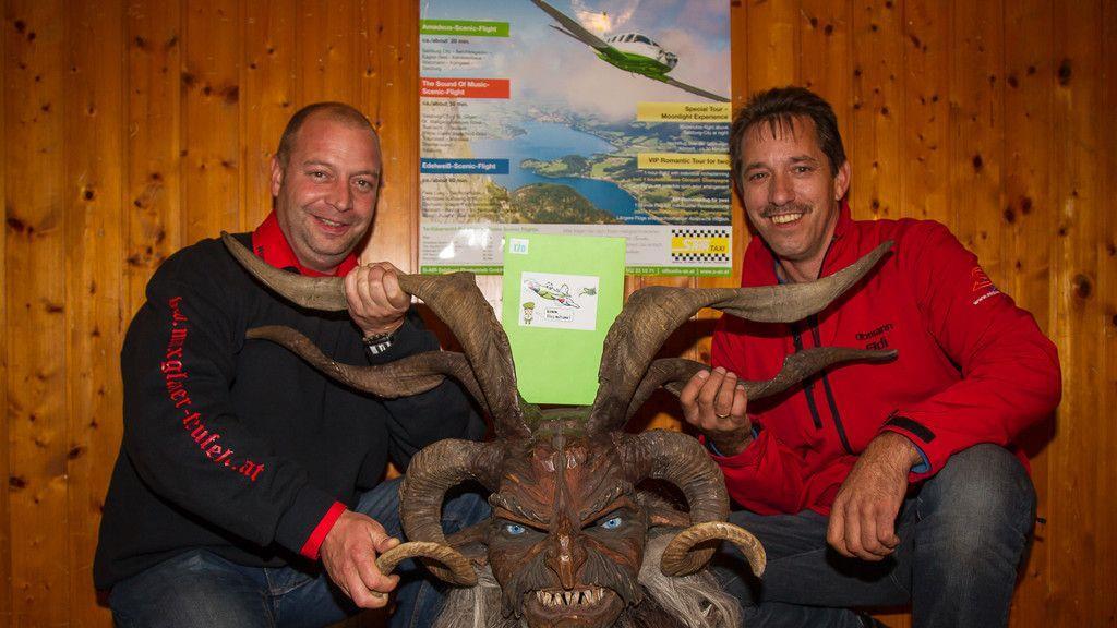 Maskenausstellung der Maxglaner Teufel