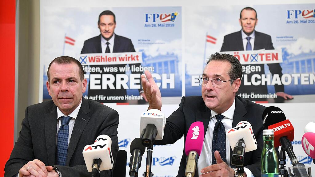 Heinz-Christian Strache, Harald Vilimsky