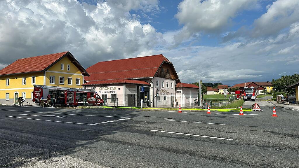 Regenfälle-Einsätze in Lamprechtshausen
