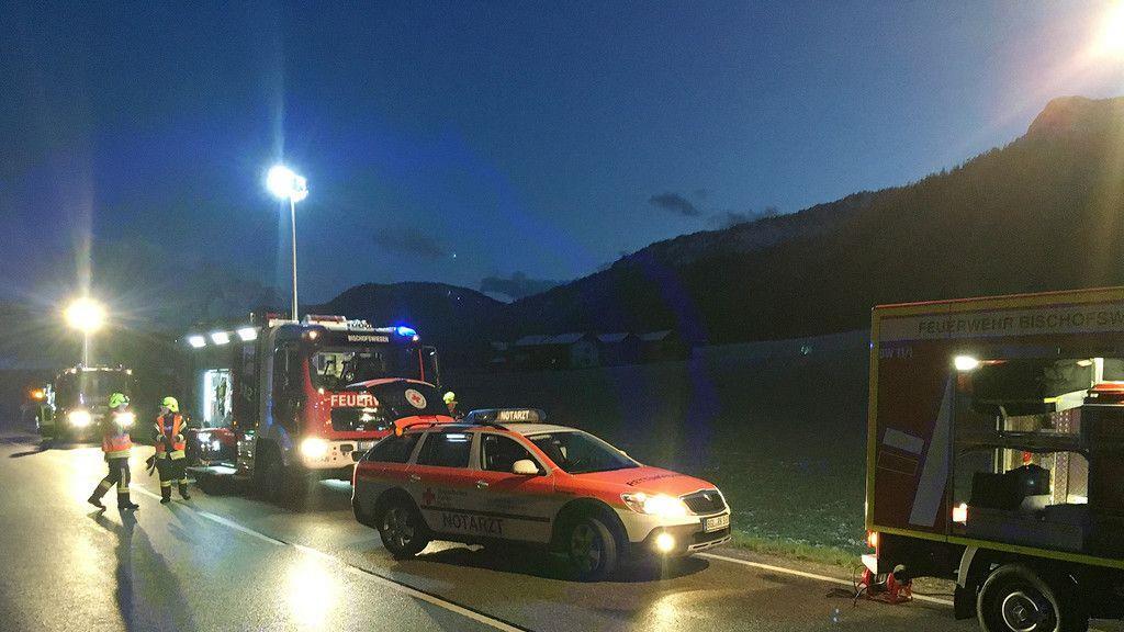 Vier Verletzte bei Crash auf  B20 in Bischofswiesen