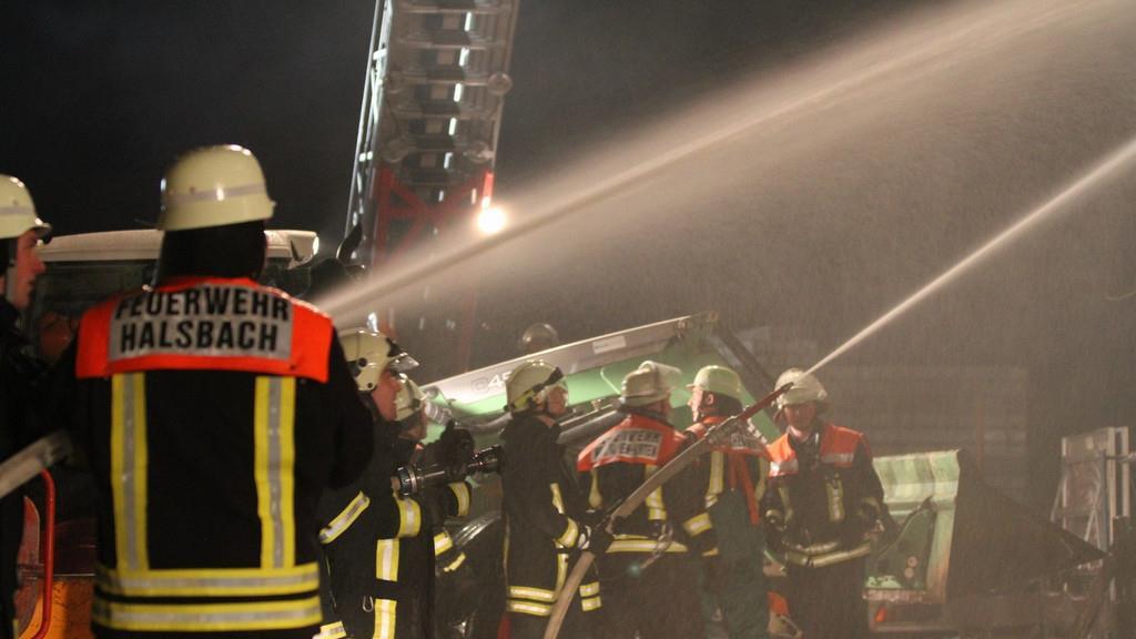 Großbrand in Burgkirchen