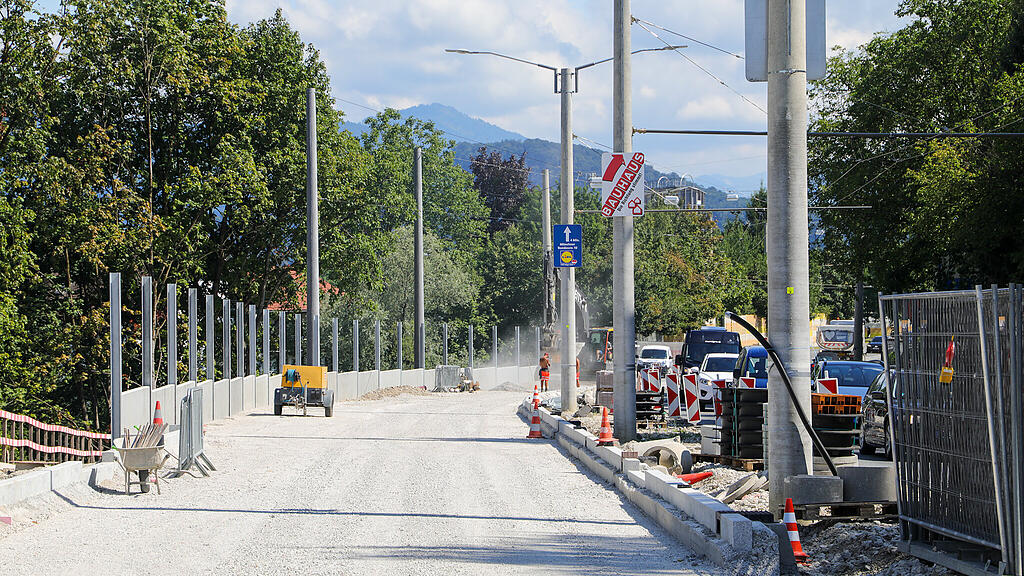 Ausbau M\u00fcnchner Bundesstra\u00dfe: Fahrbahn nach Freilassing