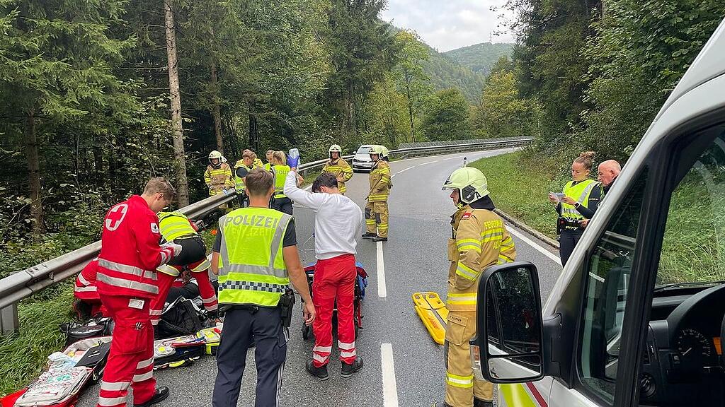 Motorradunfall Wiestal
