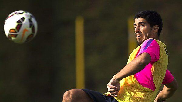 Luis Suarez bereitet sich in Ruhe auf Comeback vor