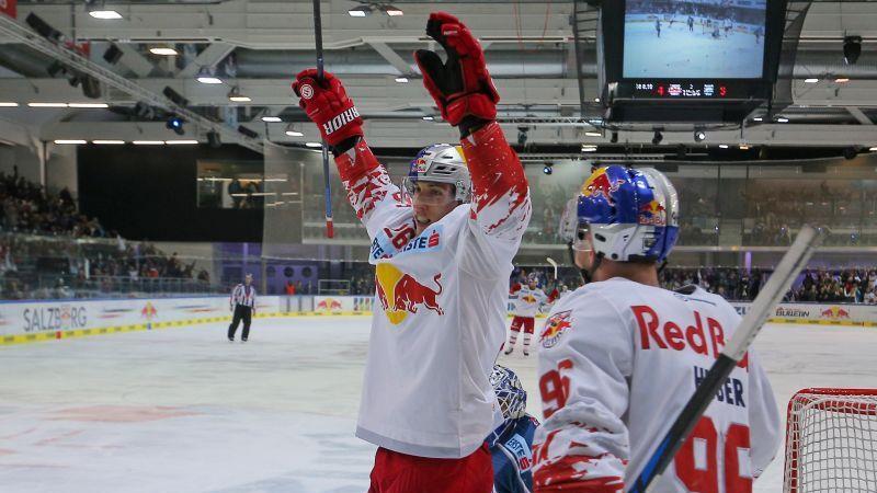 EBEL: Salzburg vs. Fehervar 8:4 (2:1,2:2,4:1)