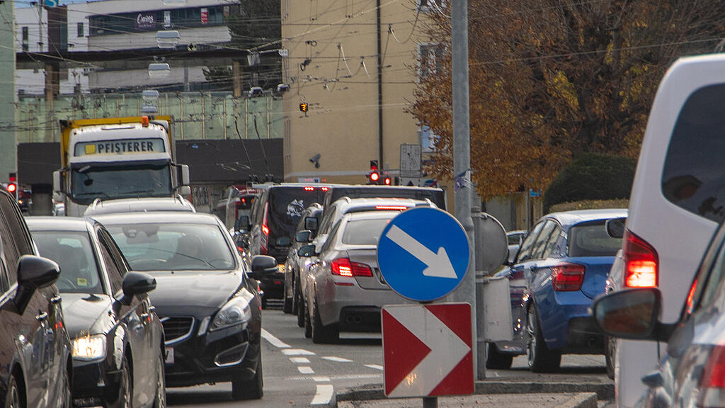 Stau in Lehen