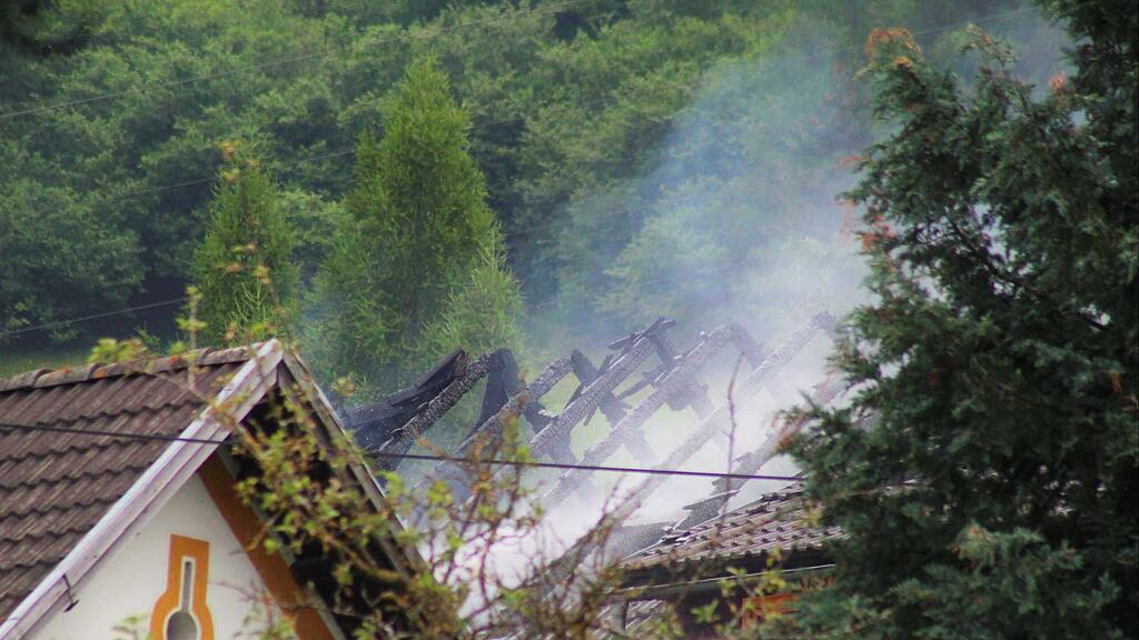 Brand Bauernhaus, St. Michael