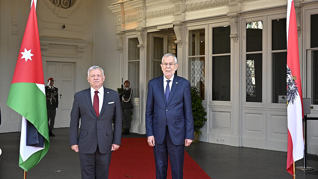 Van der Bellen König Jordaniens