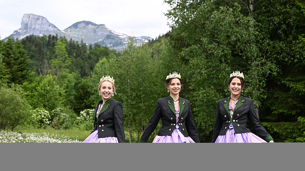Auftakt zum Narzissenfest in Altaussee