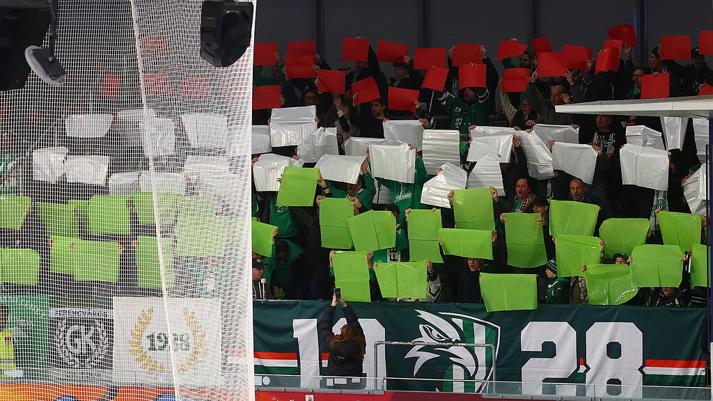 ICE Hockey League: EC Red Bull Salzburg gegen Ferencvaros Budapest