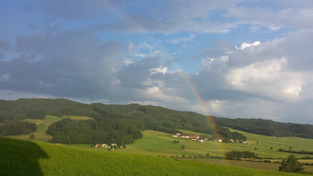 Regen und Hagel in Salzburg und OÖ