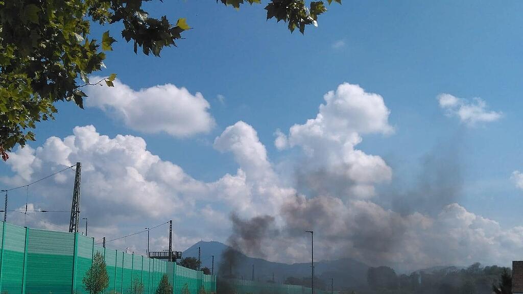 Pkw-Brand Unterführung Freilassing