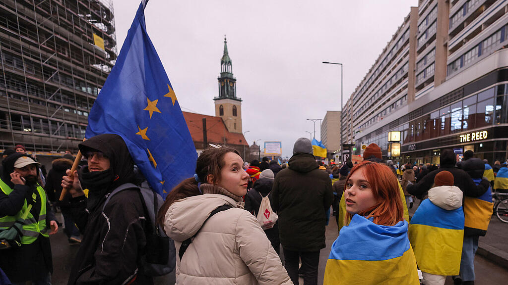 Ukraine-Krieg: Großdemo in Berlin