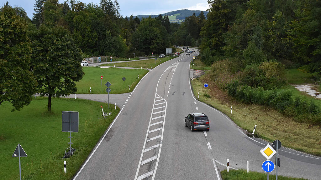 Bauarbeiten Gablerknoten Bad Reichenhall