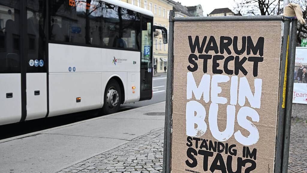 Gemeindewahl: Wahlplakate in Salzburg-Stadt