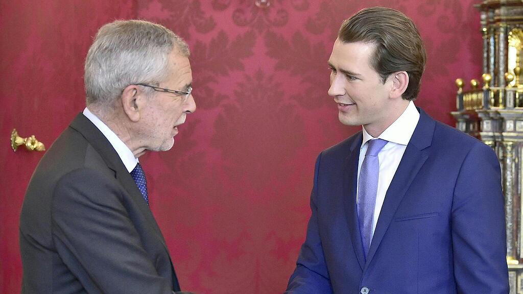Sebastian Kurz, Alexander Van der Bellen