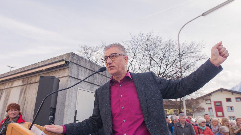Demo für Krankenhaus in Mittersill
