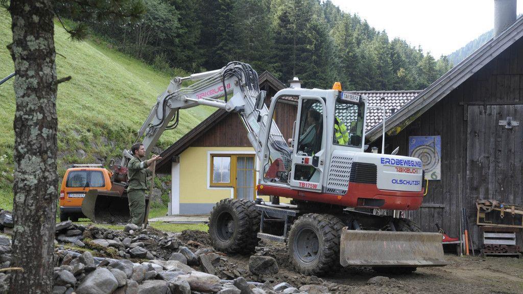 Murenabgang in Thomatal