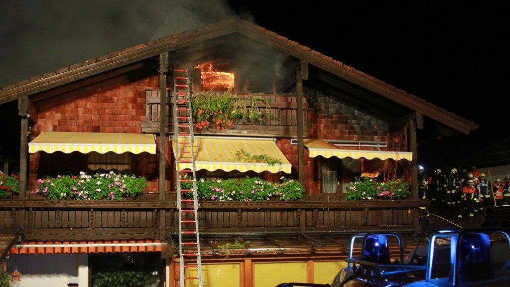 Haus in Ramsau abgebrannt, I