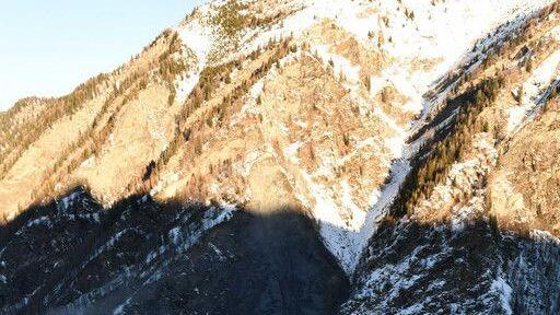 Felssturz in Vals