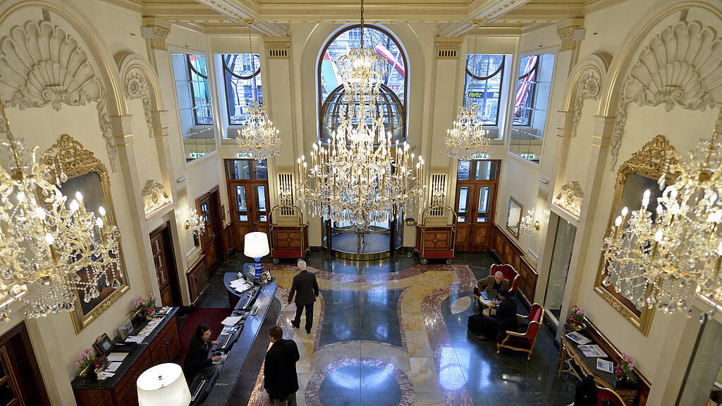 Hotel, Luxus, Lobby, SB