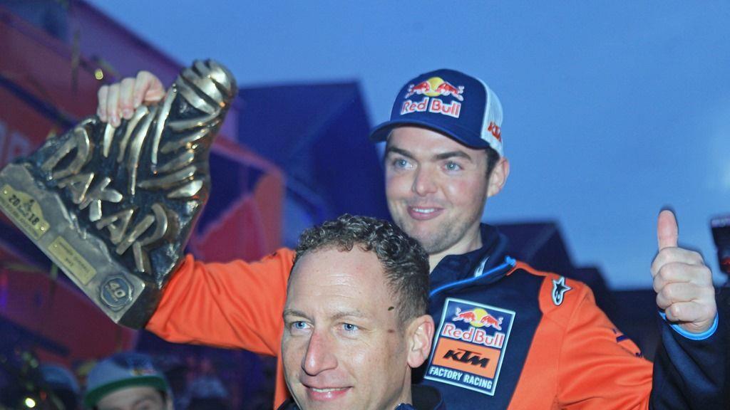 Dakar-Champion Matthias Walkner wird in Kuchl gefeiert I