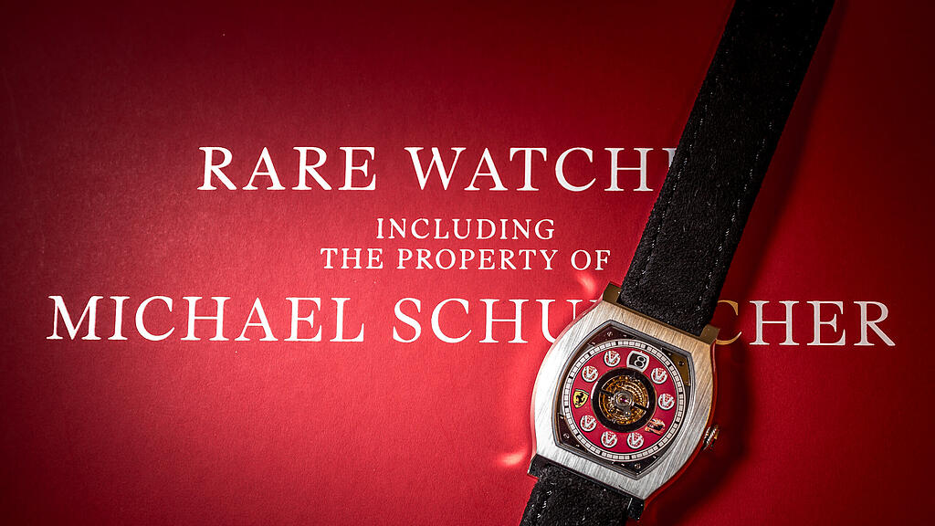 Michael Schumachers Uhren bringen über 3 Millionen Euro ein