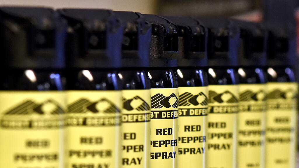SB, Pfefferspray