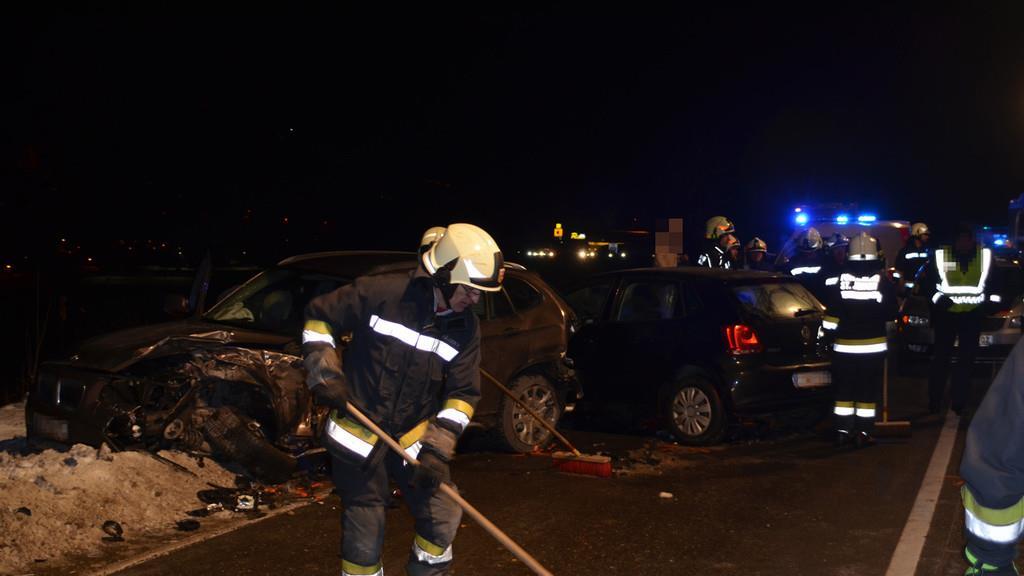 St. Johann: Schwerer Unfall auf B311