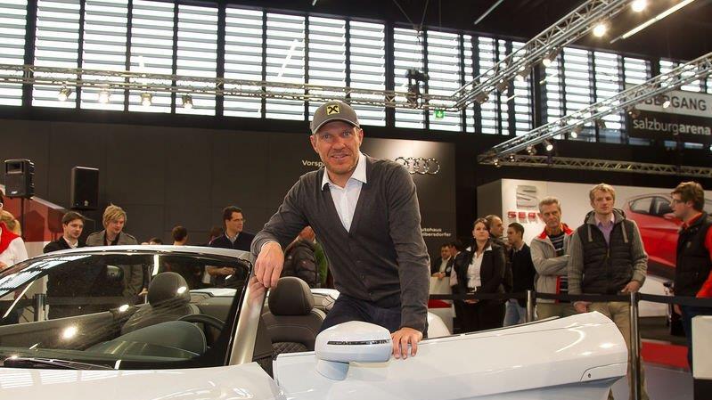 Autogrammstunde mit Hermann Maier