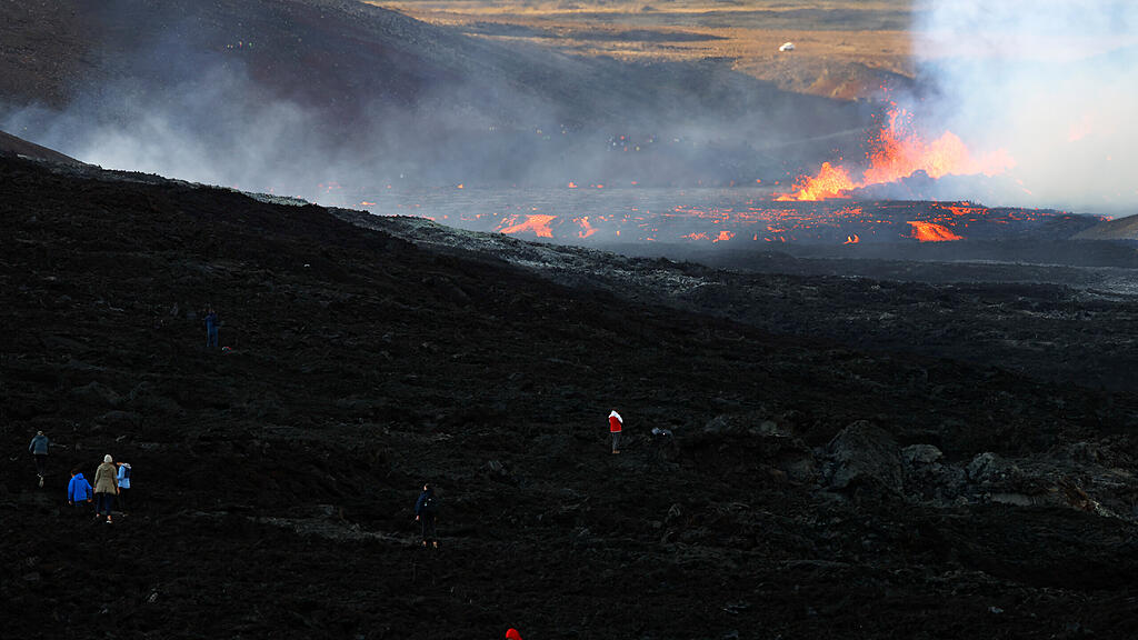 Fagradalsfjall, Vulkanausbruch in Island
