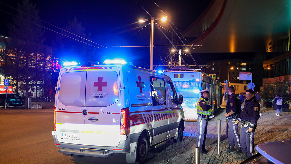 O-Bus vs Fußgänger Lehen