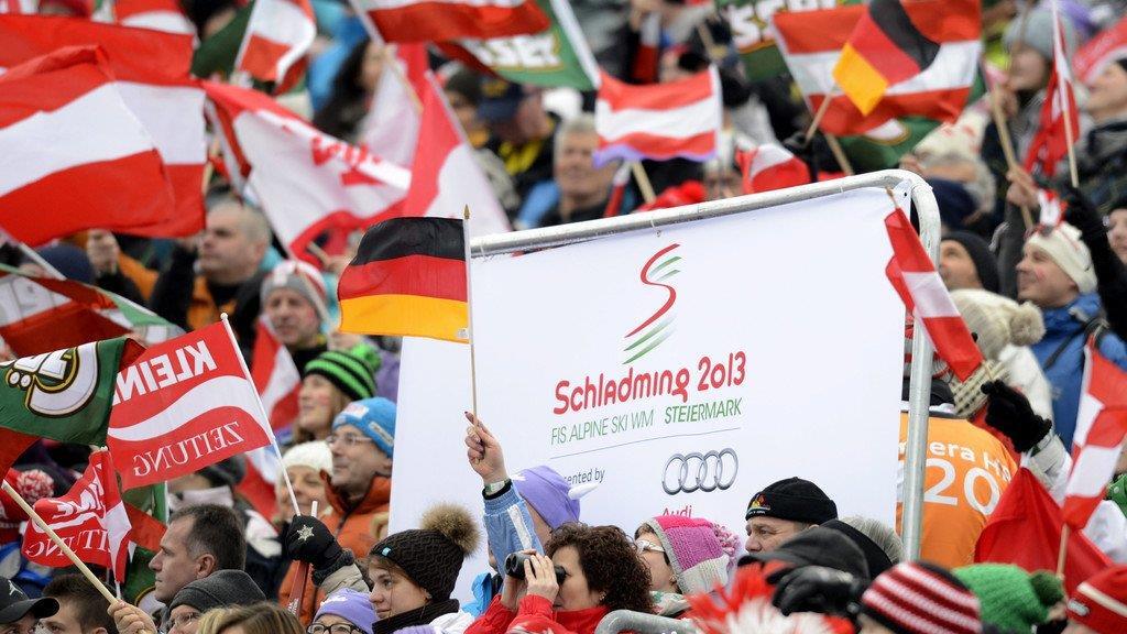 Fanstimmung in Schladming