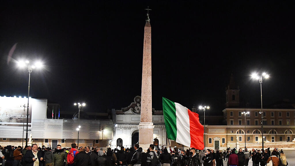 Proteste in Rom