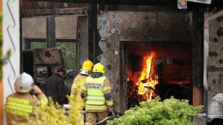 Haus in Neumarkt in Flammen II