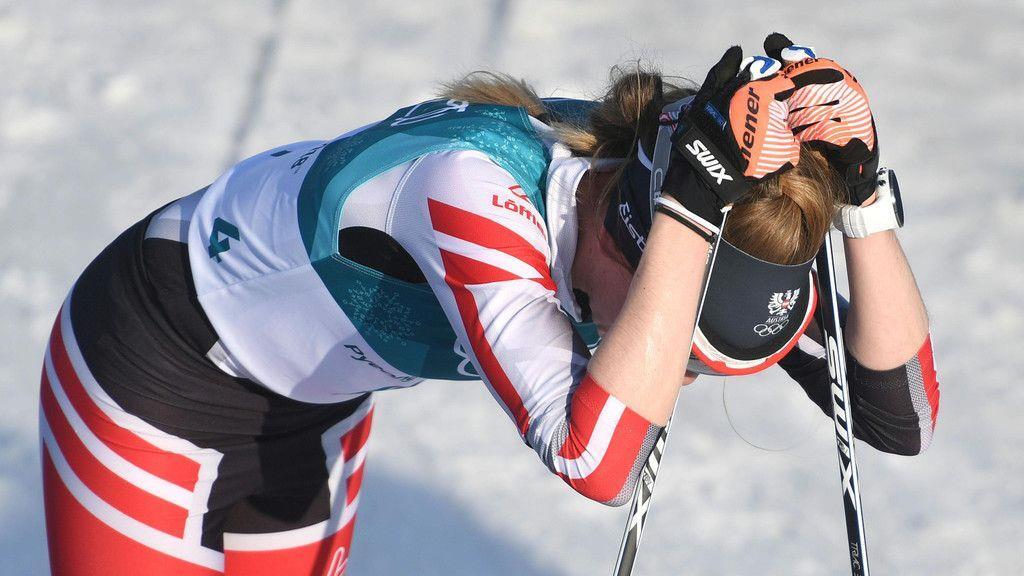 Olympia: Teresa Stadlober beim 30 km Langlauf