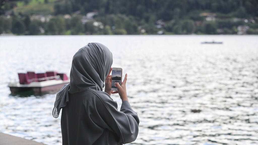 Arabische Urlauber in Zell am See