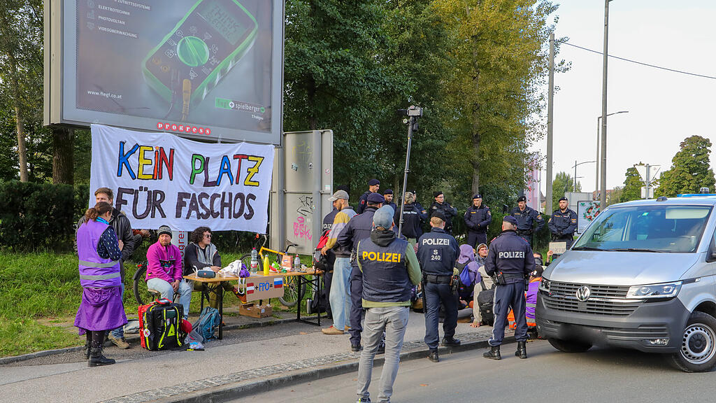 Demo FPÖ-Parteitag