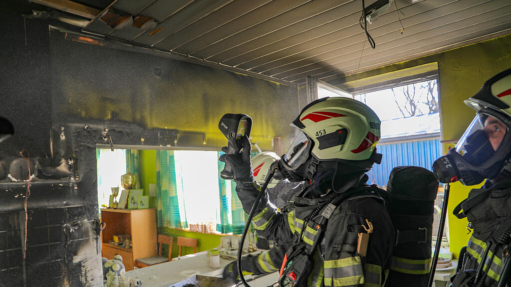 Küchenbrand im Vereinshaus des Polizeihundesportverein