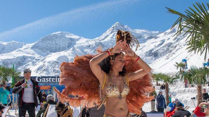 "Palmen auf den Almen" in Sportgastein