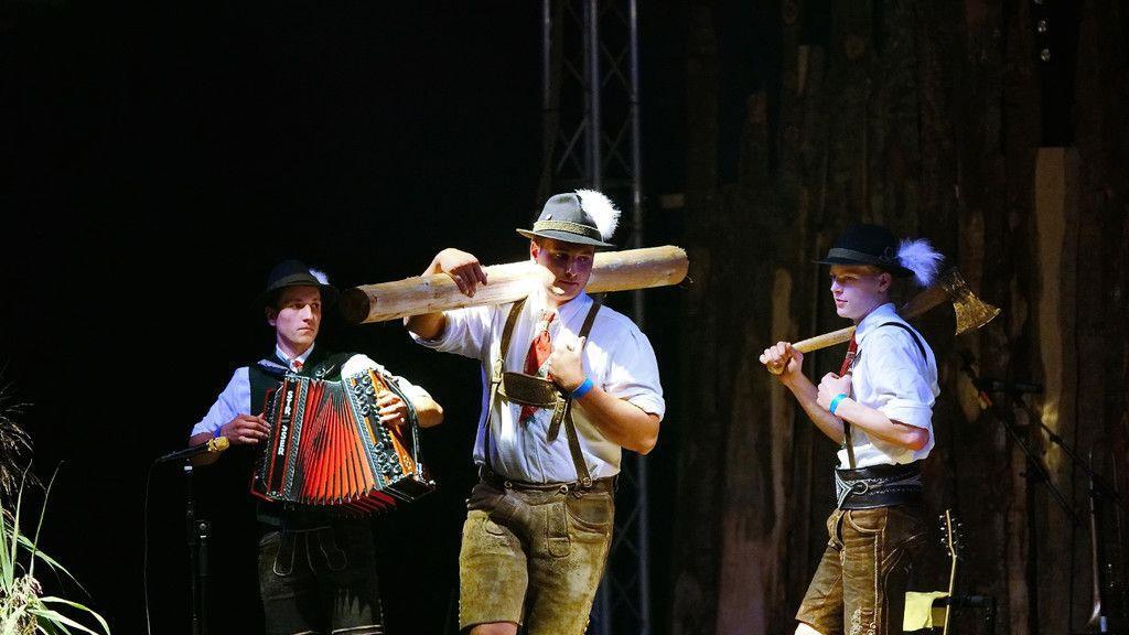 Meissnitzer Band beim HeuArt Fest in Abtenau