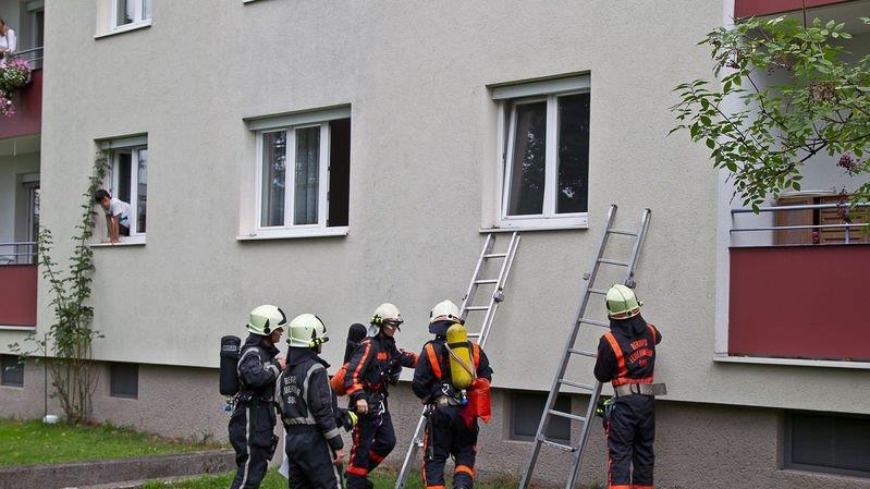 Rauchentwicklung in Wohnung